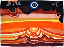 Soleil des Eaux, 1970, tapisserie de Mario Prassinos